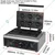 Commercial Nonstick Taiyaki Waffles Maker Machine with 6 Molds pan, Suitable for Restaurant Snack Bar