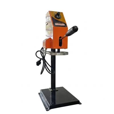 Plastoseal FS 120 Prime Foil Sealing Machine for Tall Bottles & Jars with 120mm Max Sealing Diameter & 320mm Max Height