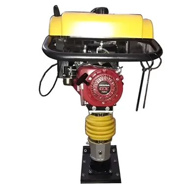 Heavy Duty Tamping Rammer With 4.3 HP Honda GX160 Petrol Engine For Soil Compaction