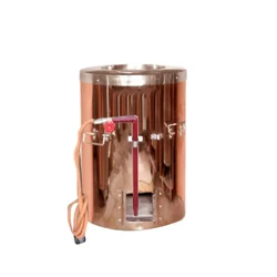 Premium Quality Rose Copper Plated Gas Tandoor of 20x29 inch Size, Stainless Steel Material with Accessories