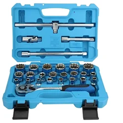 Taparia 27 pcs 1/2 inch Square Drive Socket Set (BMS14MXL)