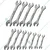 Taparia Hand Tools Combo of 12 Pcs Double Ended Spanner Set (DEP-12) With 8 inch Combination Plier (1621-8)