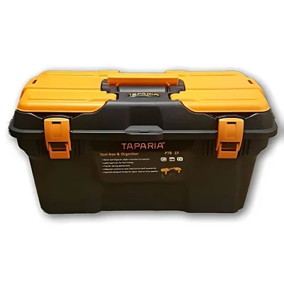 Taparia Compact Plastic Tool Box with Organizer (PTB 19)