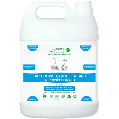 Zimmer Aufraumen Pro 5 Liter Tap, Shower, Faucet & Sink Cleaner Liquid