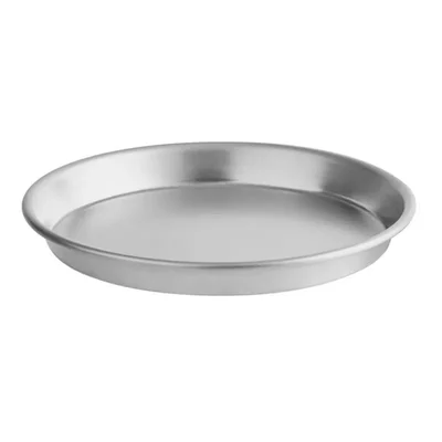 (Pack of 4) | 10x1.5 Inch Aluminium Tapered Deep Dish Pizza Pan Commercial Grade Heat Resistant Bakeware