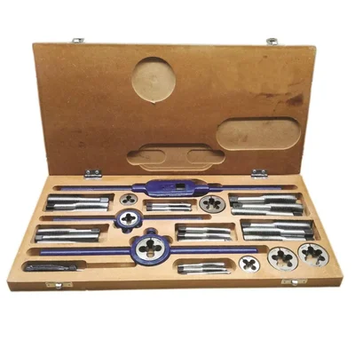 De Neers Taps &  Round die set 0 TO 8 BA (DN 9005)