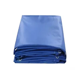 ZN GLOBAL 550 GSM 4 meter 10000 L Round Tarpaulin Sheet for Aquaculture Biofloc Fish Tank
