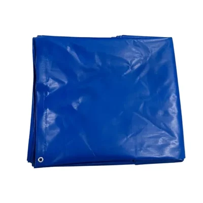 Infotank 450 GSM PVC Coated Tarpaulin Sheet 15x18 Ft Waterproof Outdoor Protection Cover UV Resistant Eyelets