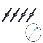 Battery Brush Cutter 4 Pieces Plastic String Blase For Grass Cutting
