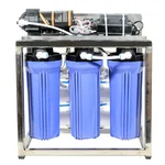 Shapure SS Commercial 25 LPH Single Pump Full Automatic Water Purifier with TDS Adjuster (Blue)