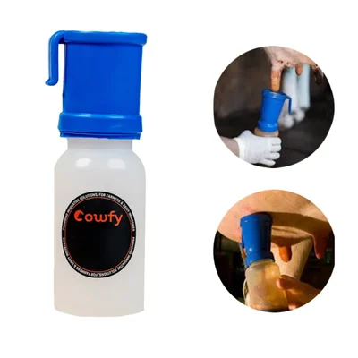 COWFY Plastic Teat Dip Cup For Cows, 300 ml Capacity