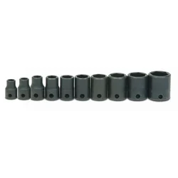 Techno 1/2 inch, 9 to 27mm, 10 Pcs. Socket Set (ASK 008)