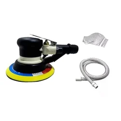 Techno 6 Inch Orbital Air Sander, 10000 RPM Speed (AT-991LA)