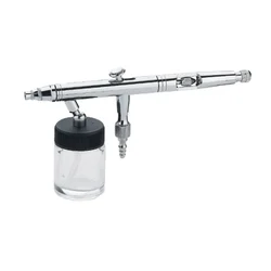 Techno Suction Type Airbrush Pen Gun With 22ml Cup Capacity for Painting and Makeup (AB-182)