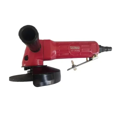 Techno 4 Inch Air Angle Grinder Rotary Tool Ideal for Buffing and Grinding Work (AT282SG)