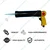 Techno Air Caulking Gun for Sealing Gaps and Cracks, Compatible for 310ml Silicone Sealants (AT413)