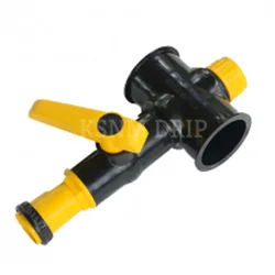 KSNM 4WC TEE 75 mm / Ball Valve 50 mm / 50 mm Lock for Irrigation Purposes