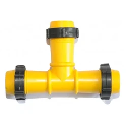 KSNM 5 pieces Tee Connector / 40 mm Lock for Irrigation Purposes
