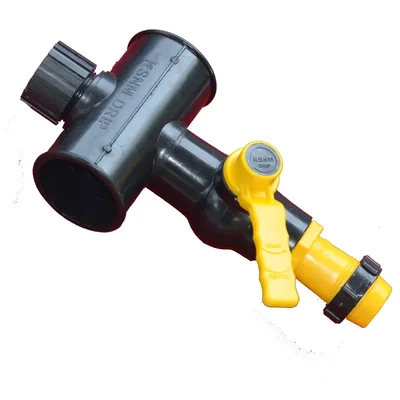 KSNM 4WC TEE 63 mm / Ball Valve 40 mm / 40 mm Lock for Irrigation Purposes