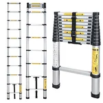 Smarty 11 Steps (10.5 feet/3.2 Meter) Portable Single Side Telescopic Ladder