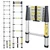 Smarty 11 Steps (10.5 feet/3.2 Meter) Portable Single Side Telescopic Ladder