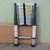Smarty 15 steps (14.5 ft/4.4 Meter) Portable Single Aluminium Telescopic Ladder