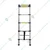 Big Apple 7 Step (6.5 Feet/2 Meter) Aluminium Telescopic Ladder,150 kg Load Capacity