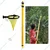 FESTEL Telescopic Pole with Fruit Picking Basket, 4 to 12ft Extendable Pole