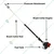 Neptune 26 cc Telescopic Pole Pruner Saw with 12 inches Cutting Bar