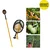 FESTEL Telescopic Pole with Fruit Picking Basket, 7 to 22 feet Extendable Pole