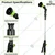 OUTO 180 Degree Telescopic Watering Wand with Adjustable Nozzle Spray  for Gardening Purpose