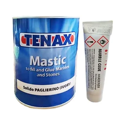 Tenax 1.35 Kg Liquid Mastic Cream To Fill & Glue Marbles & Stones (Ivory)