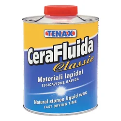 Tenax 1 L Cera Fluida Classic Liquid Wax Used To Increase The Polishing Effect on Onyxes, Marble, Natural Stones, Granite, Agglomerates, Terrazzo