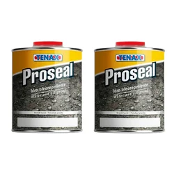 2pcs Combo Pack of Tenax (950ml x 2pcs) Proseal Water & Oil Proof Granite, Marble & Stone Sealer