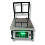 Tesla 100 Kg Capacity 300 x 300 mm Bench Type Foldable Weighing Machine ,With 6 Months Battery Warranty (CKЕР 302)