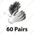 Super Safety 60 Pairs Safety Gloves 13 Guage, Cut Resistance, Nitrile Coating, Full Fingered for Industrial Use