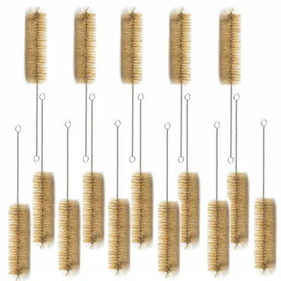 Bello Set of 16 - Scientific Cleaning Brushes with Radial Tufted End for Test Tube Washing