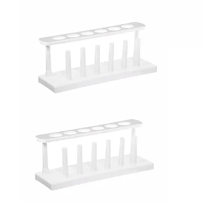 SBT Instruments 2pcs Laboratory White Test Tube Stands