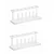 SBT Instruments 2pcs Laboratory White Test Tube Stands
