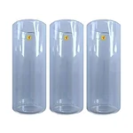 Set of 3 Pcs 30 mm Dia Stand Type Test Tubes For Turbidity Meter