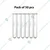 SBT Instruments 50pcs Test Tubes 18 x 150mm, Clear Borosilicate Glass for Lab Scientific Experiments, Candy Storage