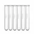Bello 50pcs Test Tubes, 18 x 150mm Clear Borosilicate Glass for Lab Scientific Experiments, Candy Storage