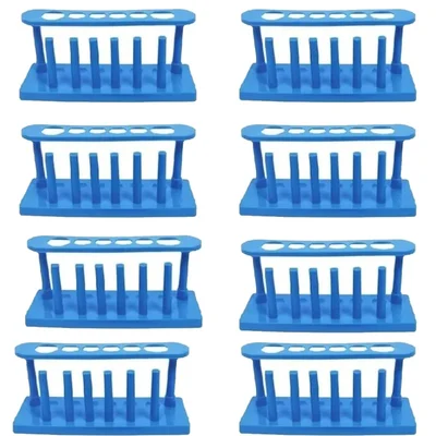 SBT Instruments 20pcs Blue Laboratory Test Tube Stand