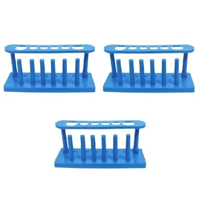 SBT Instruments 3pcs Blue Laboratory Test Tube Stand