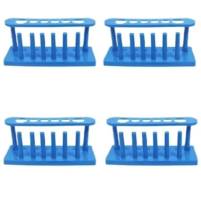 SBT Instruments 4pcs Blue Laboratory Test Tube Stand