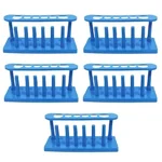 SBT Instruments 5pcs Blue Laboratory Test Tube Stand
