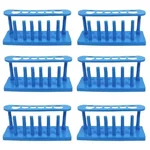 SBT Instruments 6pcs Blue Laboratory Test Tube Stand