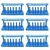 SBT Instruments 6pcs Blue Laboratory Test Tube Stand