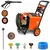 Alfa Tetra Force 200-250 Bar 4 HP Motor Trolley Type High Pressure Washer with all Accessories, 18 LPM Flow Rate