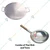 Combo of 14 Inch Thai Wok and 12 inch Round Tawa Platter With Stainless Steel Body
